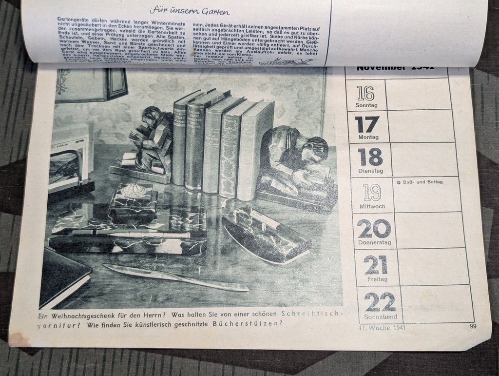 Interesting 1941 Advertising Calendar — image 15