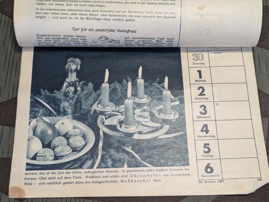 Interesting 1941 Advertising Calendar — image 16