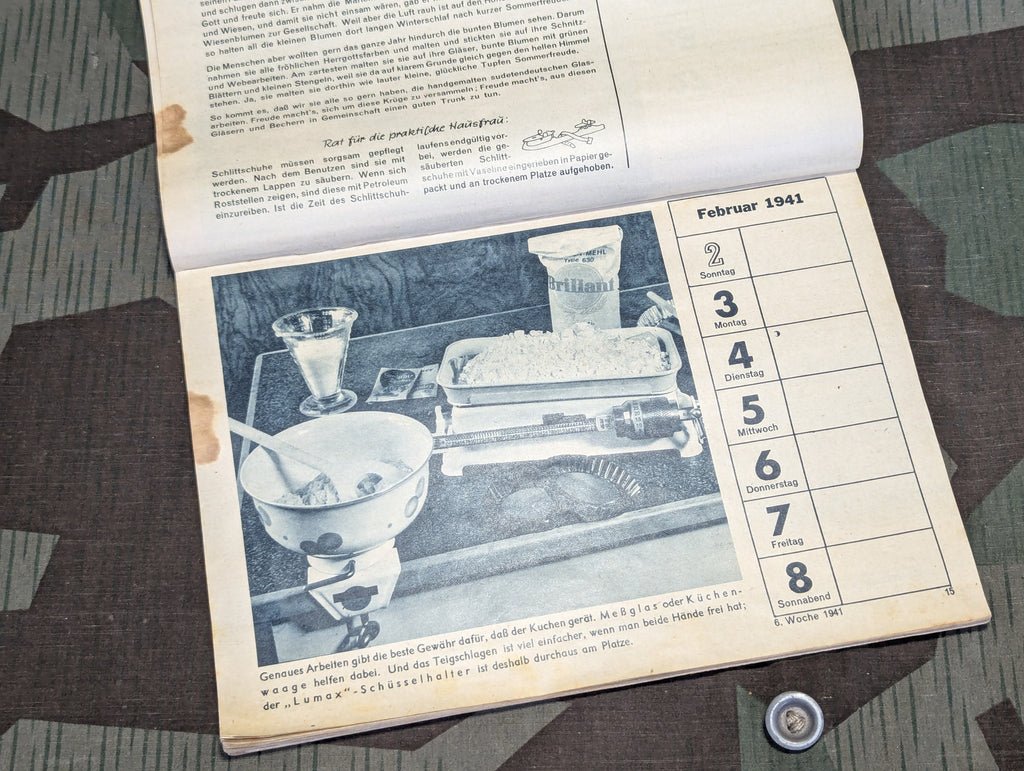 Interesting 1941 Advertising Calendar — image 6