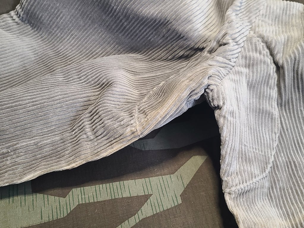 German Gray Corduroy Plus Four Trousers (Small) — image 11