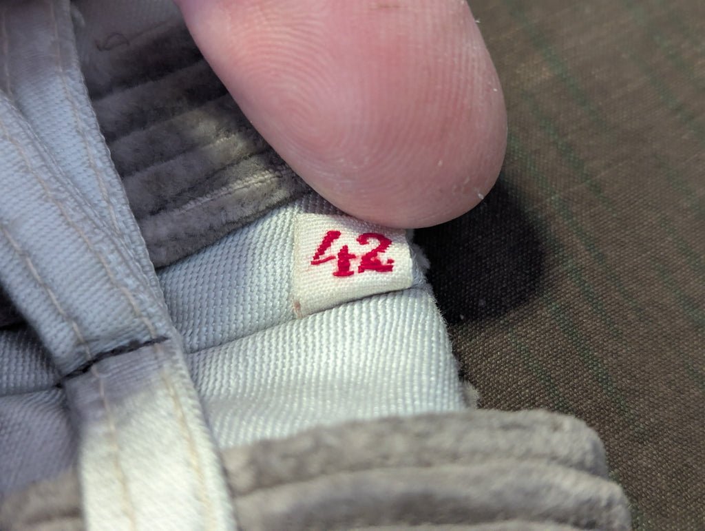 German Gray Corduroy Plus Four Trousers (Small) — image 5