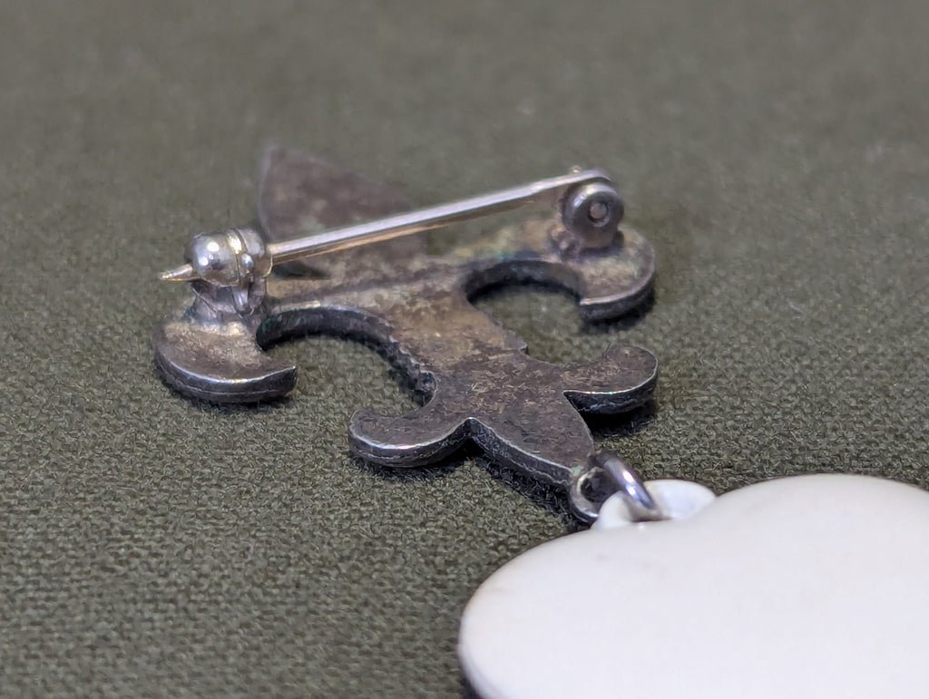 Fleur-de-lis Paratrooper Sweetheart Pin — image 5