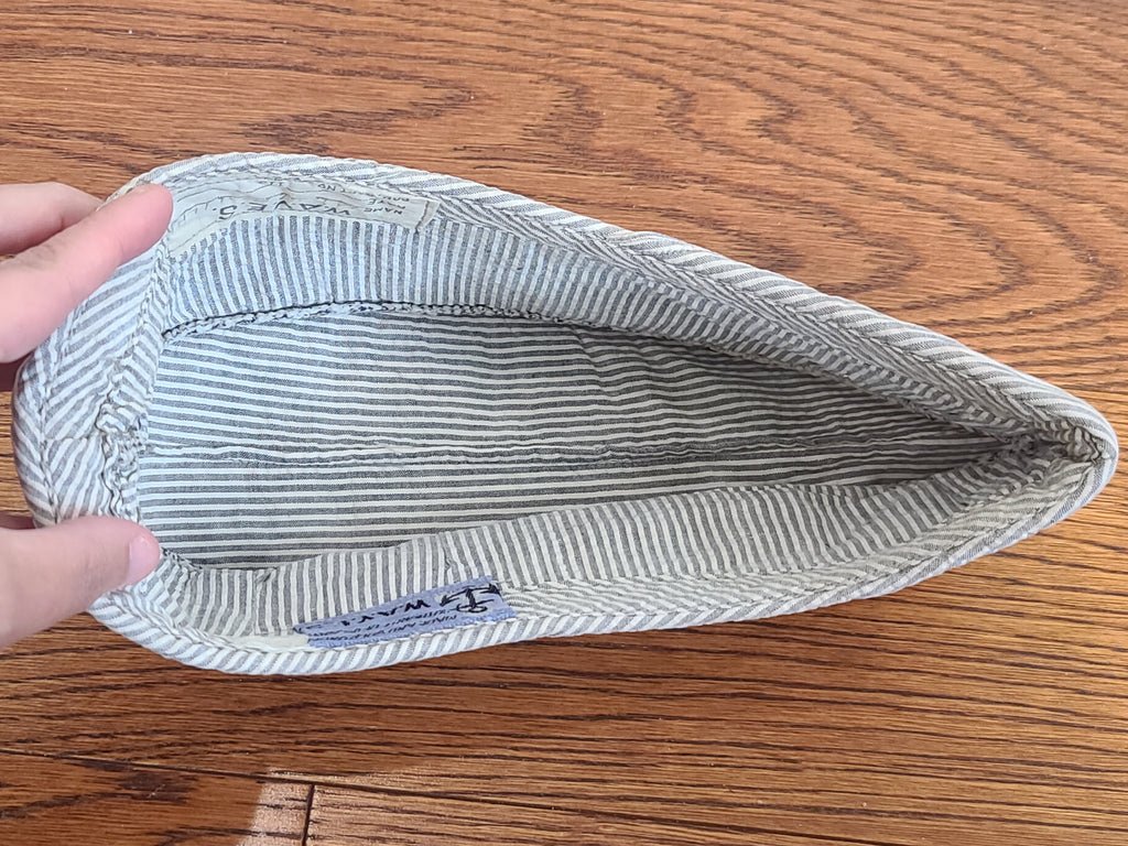 WAVES Seersucker Garrison Cap (Size 21 1/2) AS-IS — image 12