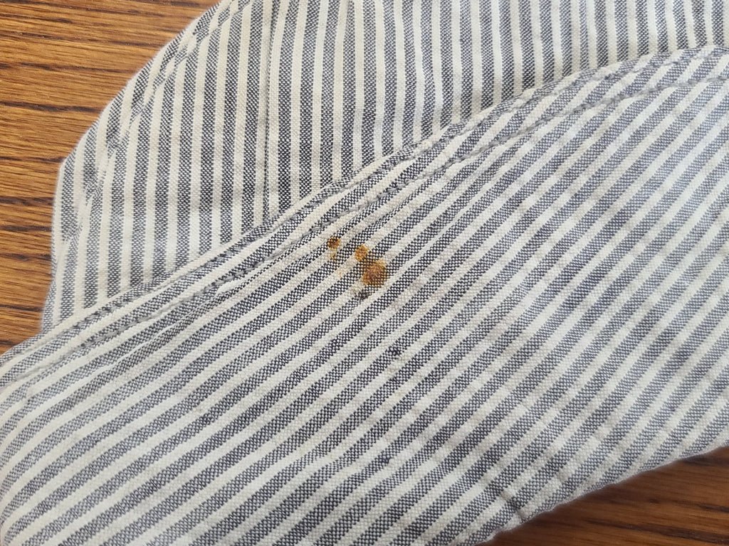 WAVES Seersucker Garrison Cap (Size 21 1/2) AS-IS — image 9