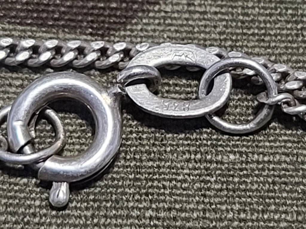 Vergiss Mich Nicht Heart Necklace 835 Silver — image 6