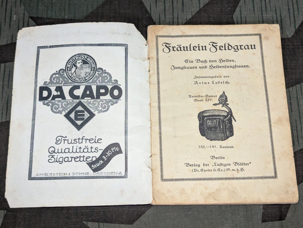 WWI Fräulein Feldgrau Tornister Humor Booklet — image 3