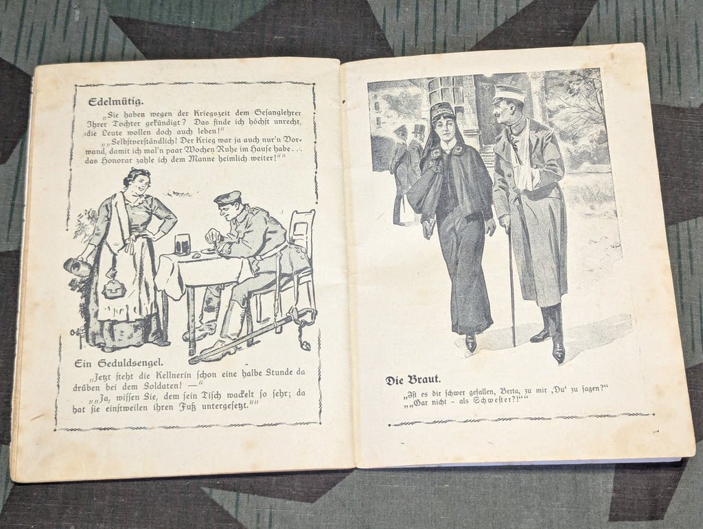 WWI Fräulein Feldgrau Tornister Humor Booklet — image 6