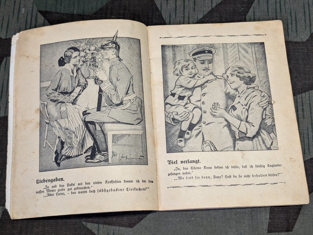 WWI Fräulein Feldgrau Tornister Humor Booklet — image 7