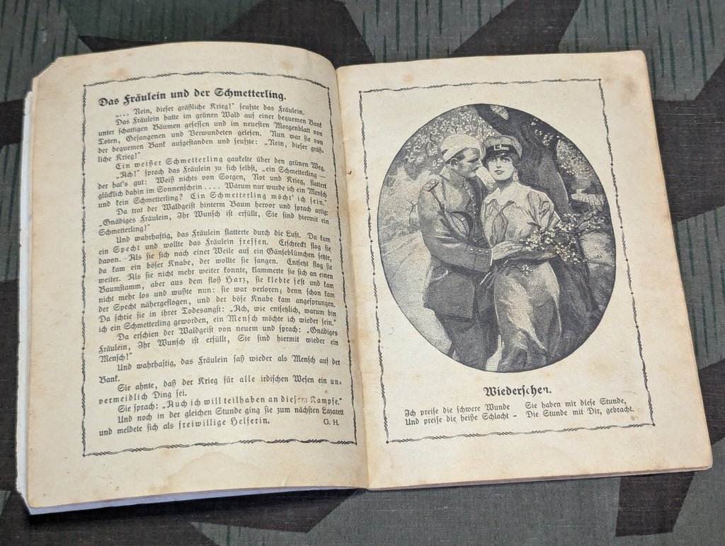 WWI Fräulein Feldgrau Tornister Humor Booklet — image 8