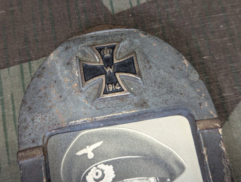 Novelty WWI Artillery Shell Photo Frame — image 3