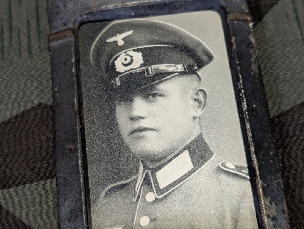 Novelty WWI Artillery Shell Photo Frame — image 4