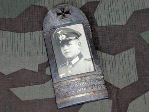 Novelty WWI Artillery Shell Photo Frame