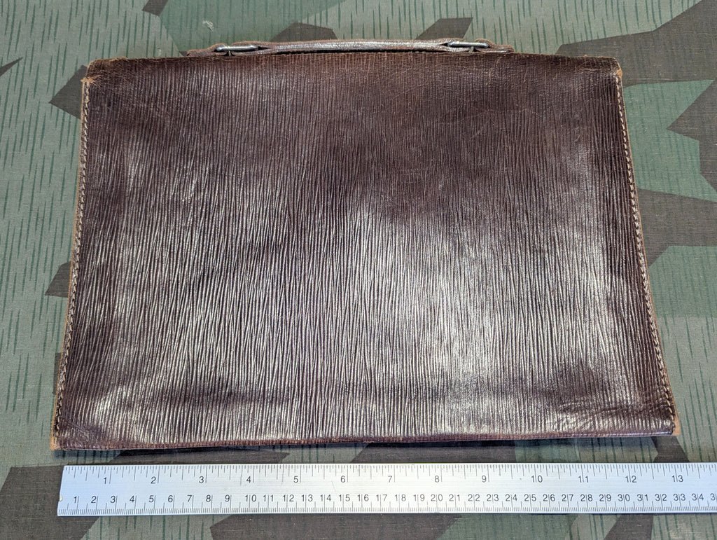 Pre War Leather Briefcase — image 3