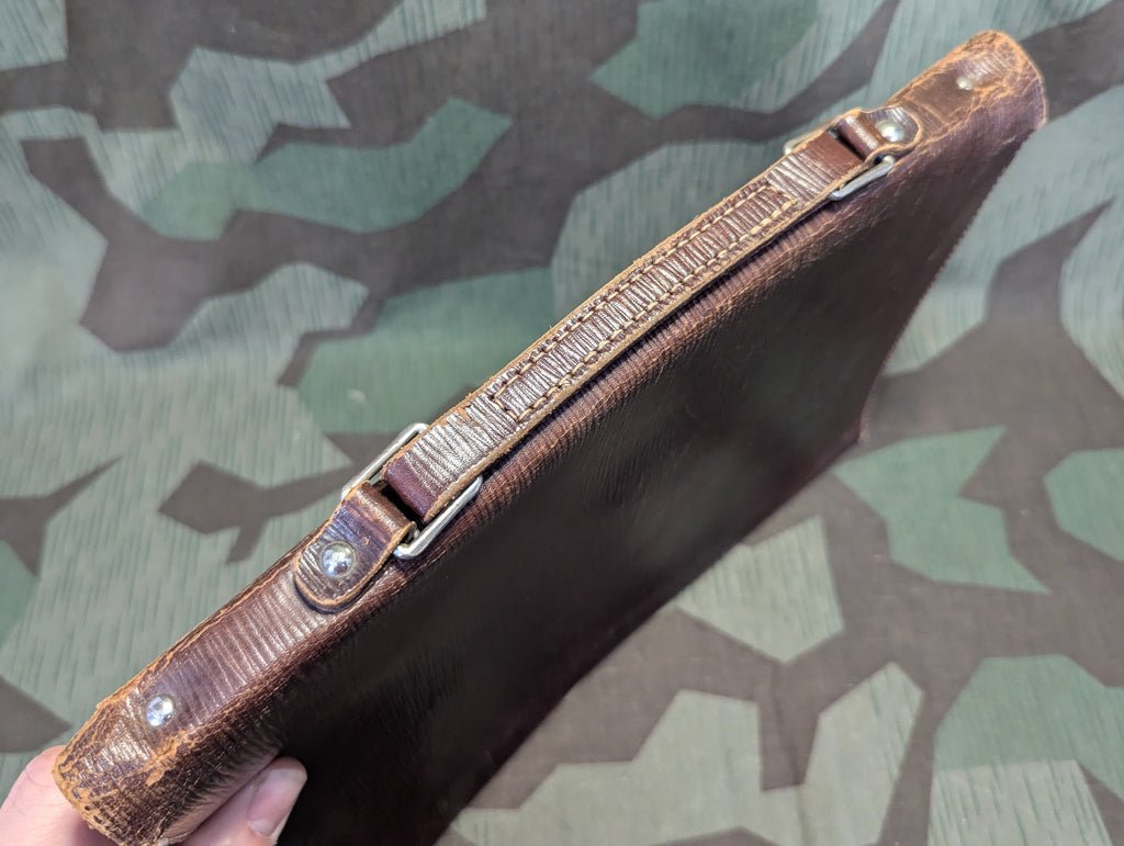 Pre War Leather Briefcase — image 4