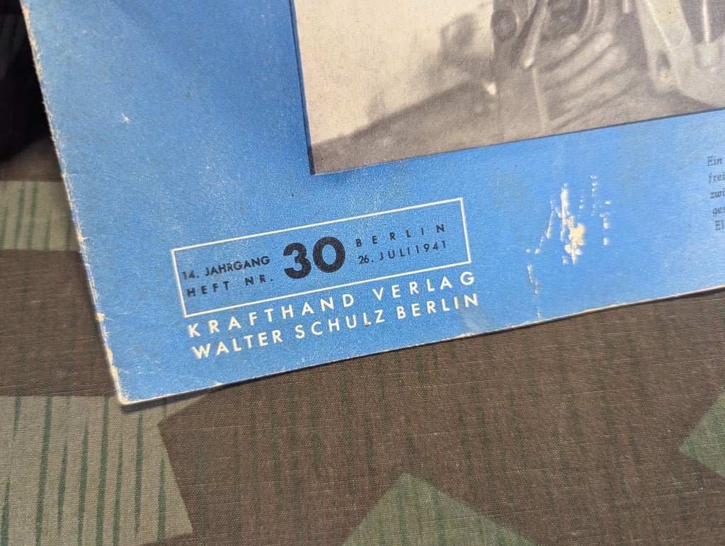 Kraftfahrzeug Handwerk Heft 30 - 26 Juli 1941 Krafthand — image 2