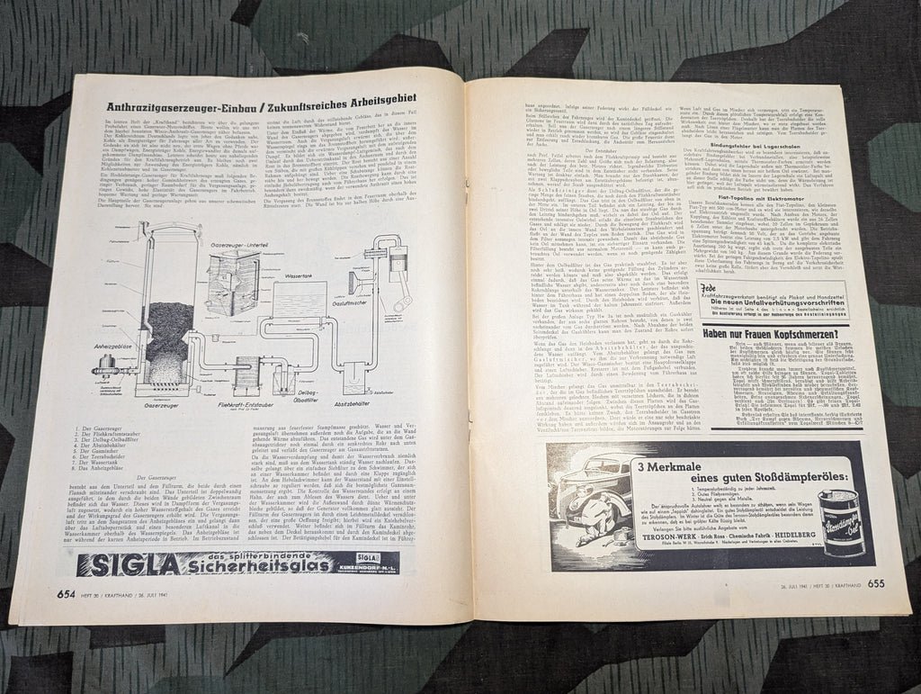 Kraftfahrzeug Handwerk Heft 30 - 26 Juli 1941 Krafthand — image 8