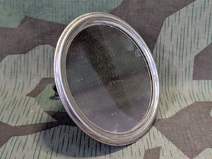 Shaving Mirror with Metal Frame