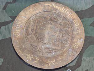 Gruß aus Berchtesgaden Wood Plate