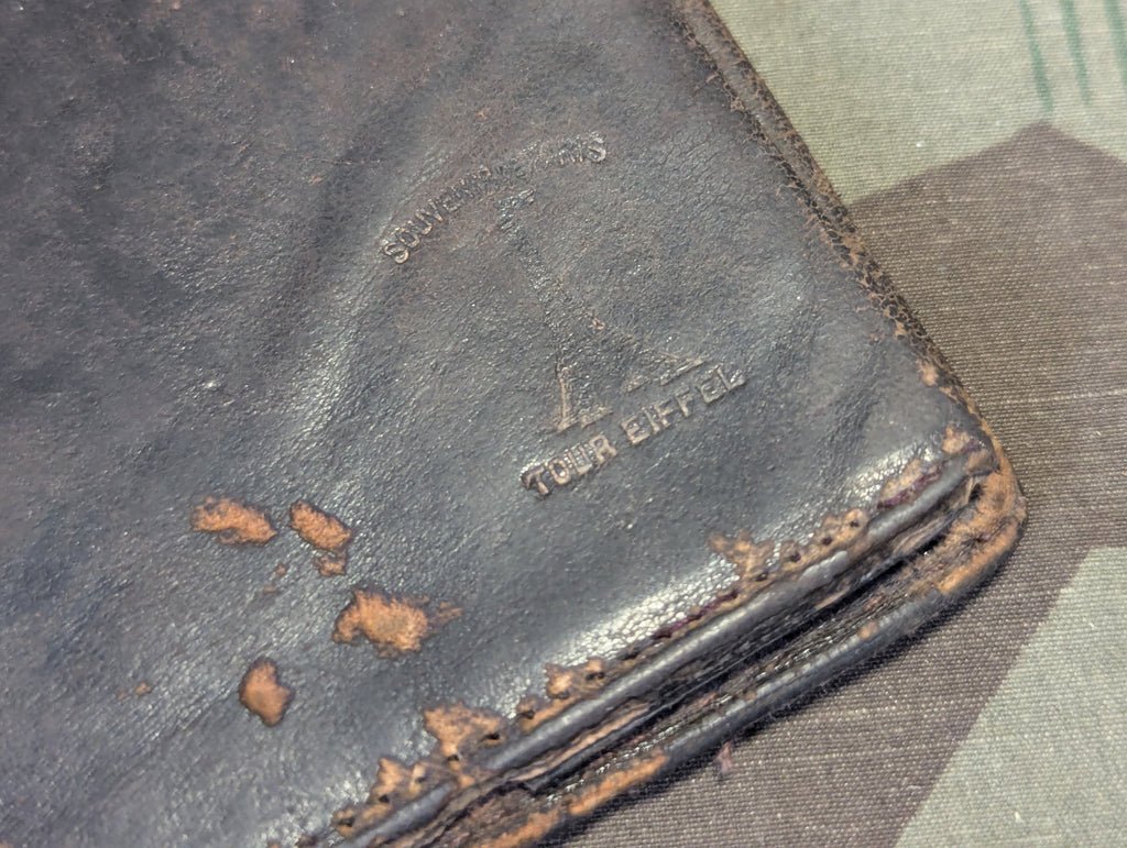 Paris Souvenir Wallet from German Sailor (AS-IS) — image 4