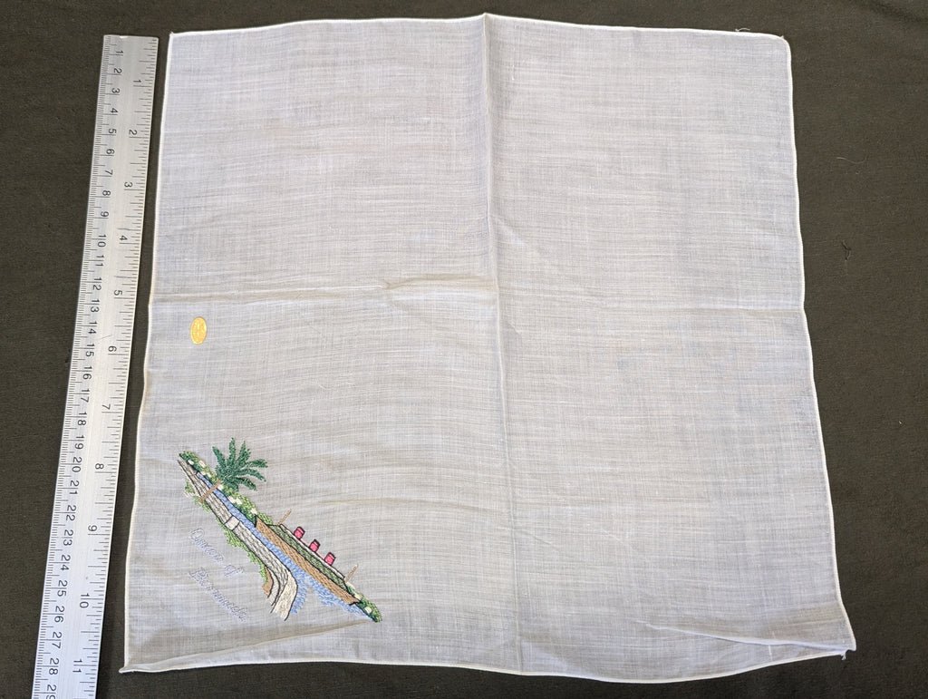 Queen of Bermuda Ship Hankie — image 4