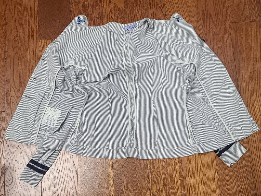 Navy WAVES Officer's Seersucker Jacket(38' Bust) — image 12