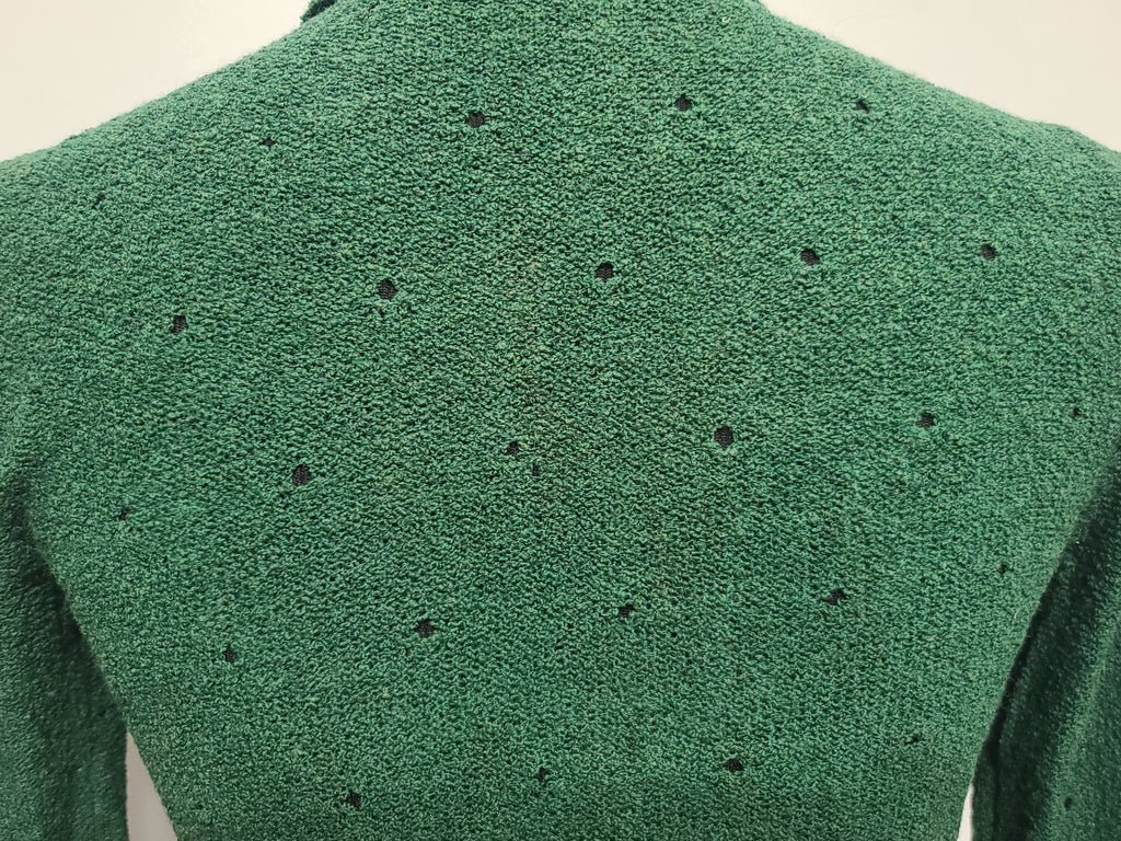 Green Knit Top and Skirt Set(B-36' W-26' H-36') — image 12