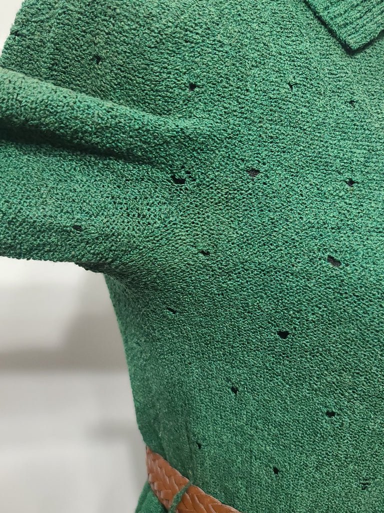 Green Knit Top and Skirt Set(B-36' W-26' H-36') — image 17