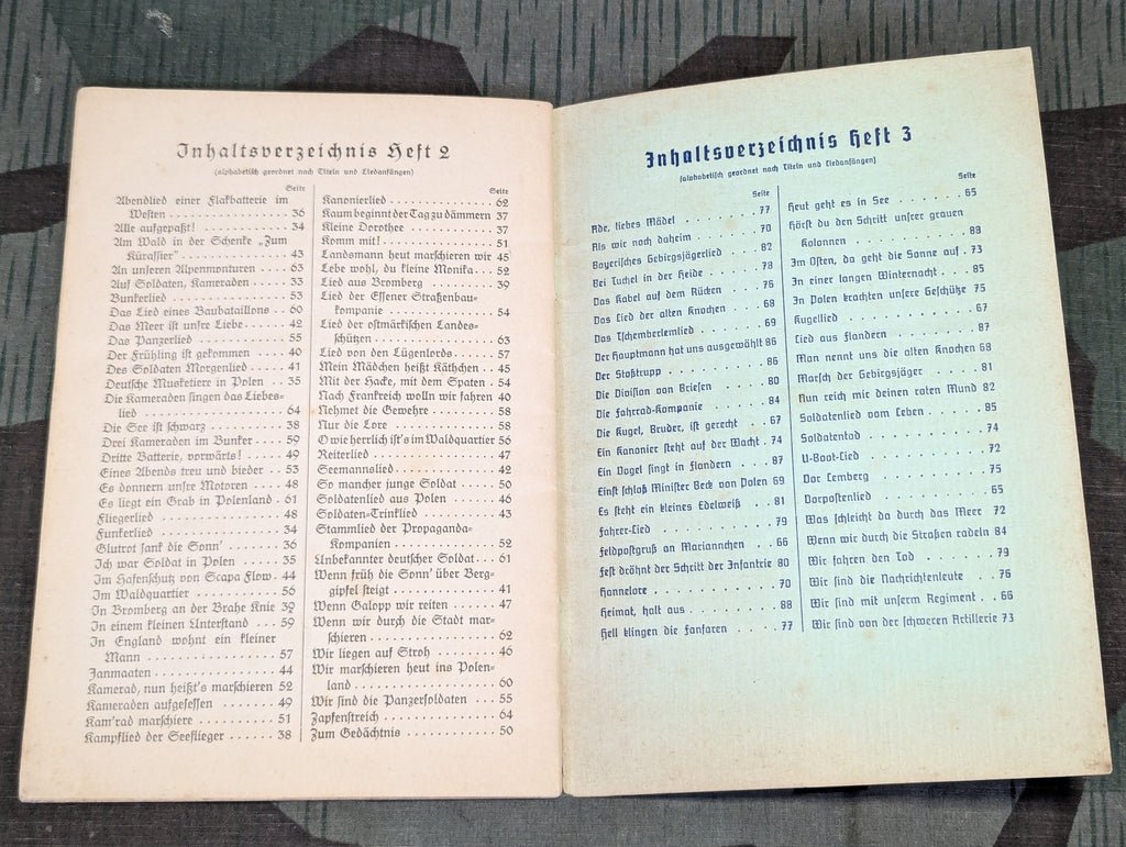 1940 Das Lied der Front Song Book Heft 3 — image 5