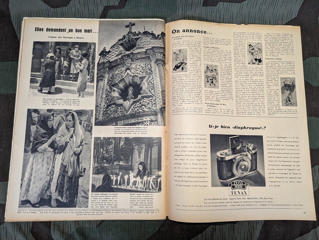 July 1941 Signal Magazine in French No. 14 — image 22