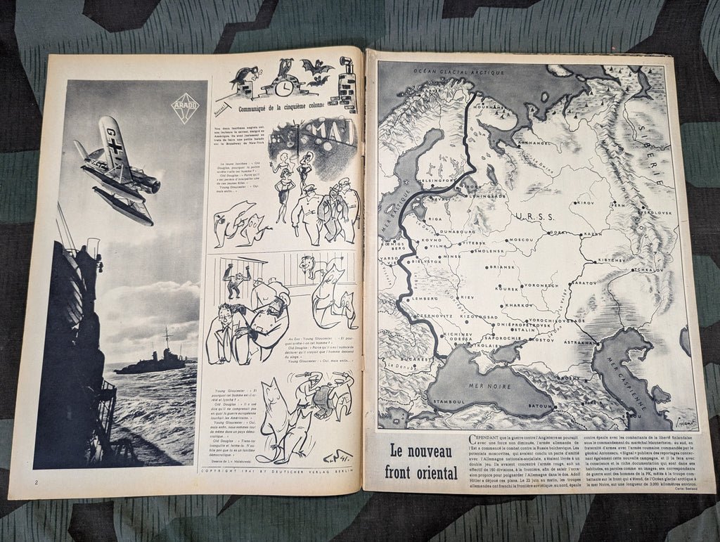 July 1941 Signal Magazine in French No. 14 — image 4