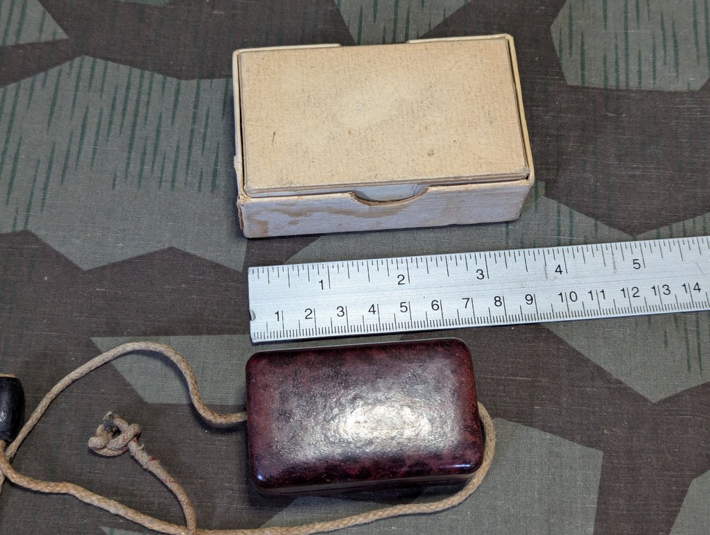 Sieger Razor Sharpener Bakelite in Box Repaired String — image 4