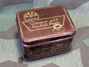 Pilz Kaffee Coffee Sales Tin
