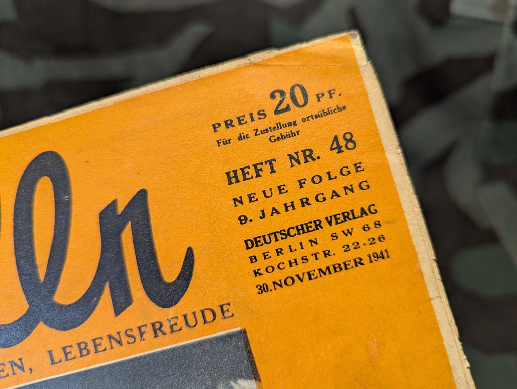 Koralle Magazine Nr.48 30 November 1941 USA Anti-Nazi Rally — image 2