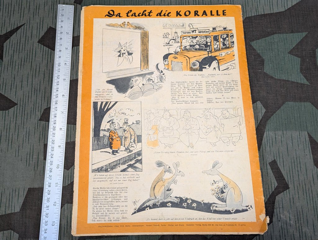 Koralle Magazine Nr.48 30 November 1941 USA Anti-Nazi Rally — image 3