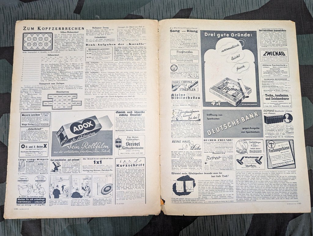 Koralle Magazine Nr.48 30 November 1941 USA Anti-Nazi Rally — image 8