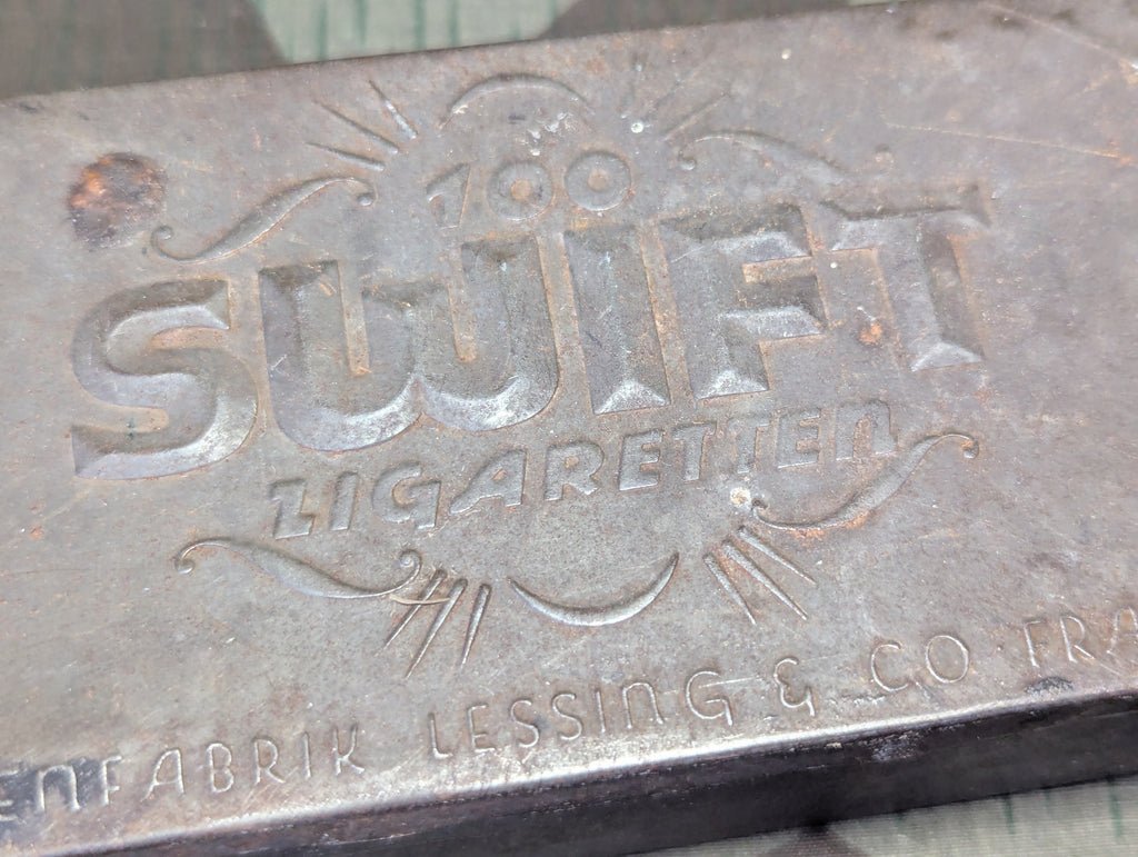 Lessing Swift 100 Zigaretten Tin WWI — image 2