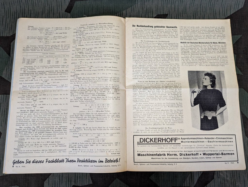 May 1941 Machinery Trade Journal Textile Industry — image 5