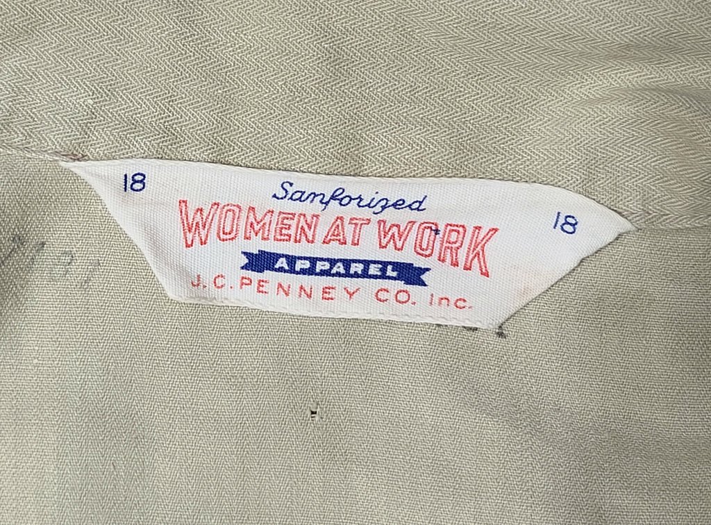 Women's War Worker Coveralls(B-38' W-29.5'-33' H-41') — image 35