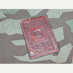 Embossed Leather Pouch Rotterdam