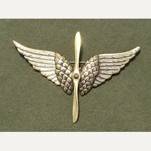 Army Air Corps Winged Propeller Sweetheart Brooch