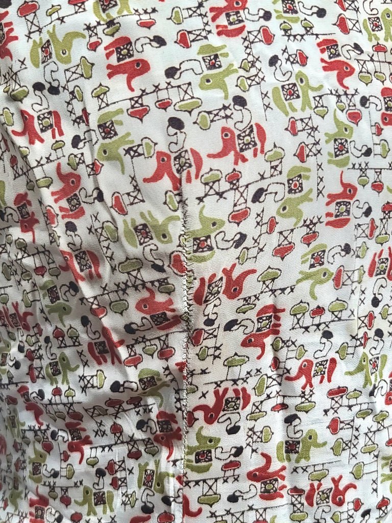 Elephant Novelty Print Dress(B-44.5' W-38' H-49') — image 10