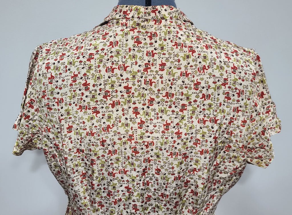 Elephant Novelty Print Dress(B-44.5' W-38' H-49') — image 14