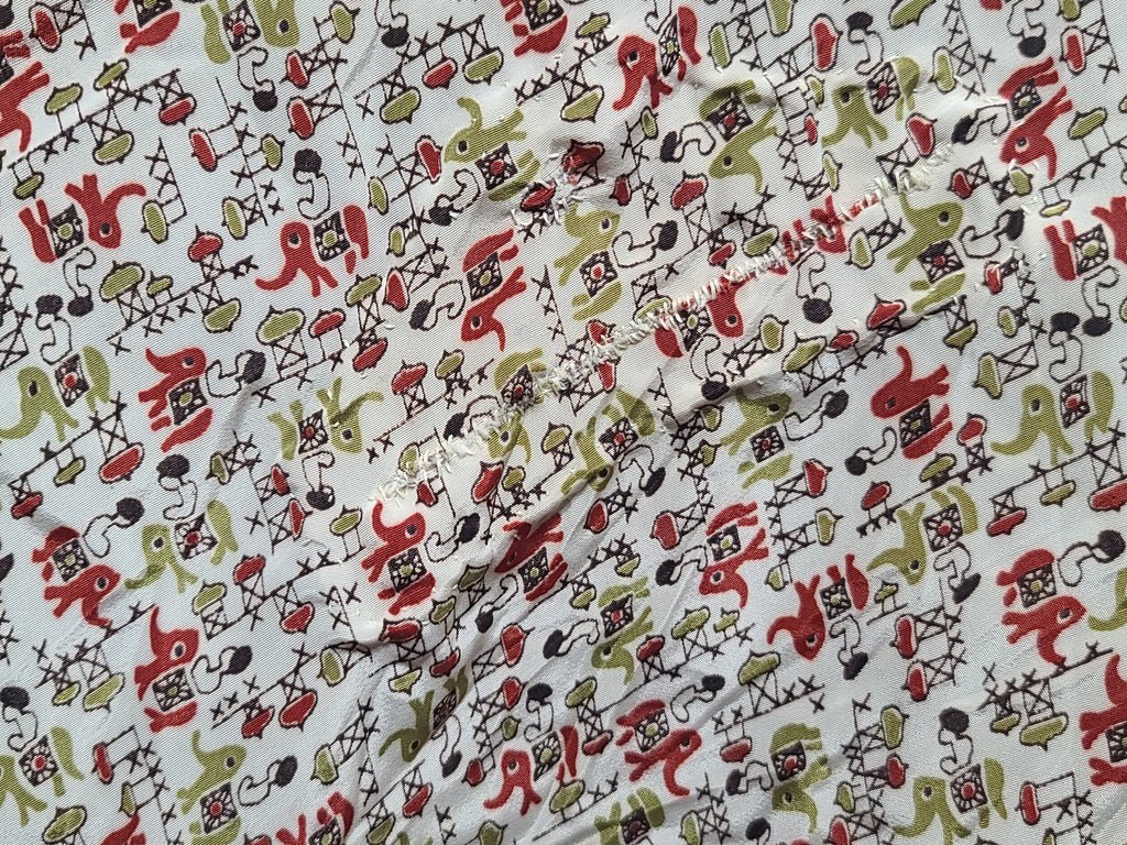 Elephant Novelty Print Dress(B-44.5' W-38' H-49') — image 16