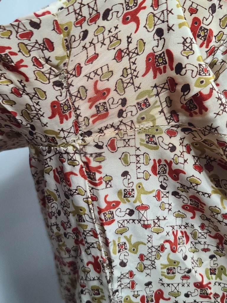 Elephant Novelty Print Dress(B-44.5' W-38' H-49') — image 20