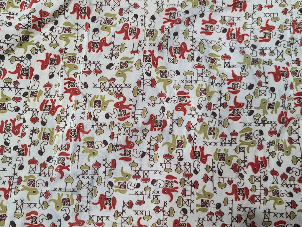 Elephant Novelty Print Dress(B-44.5' W-38' H-49') — image 23