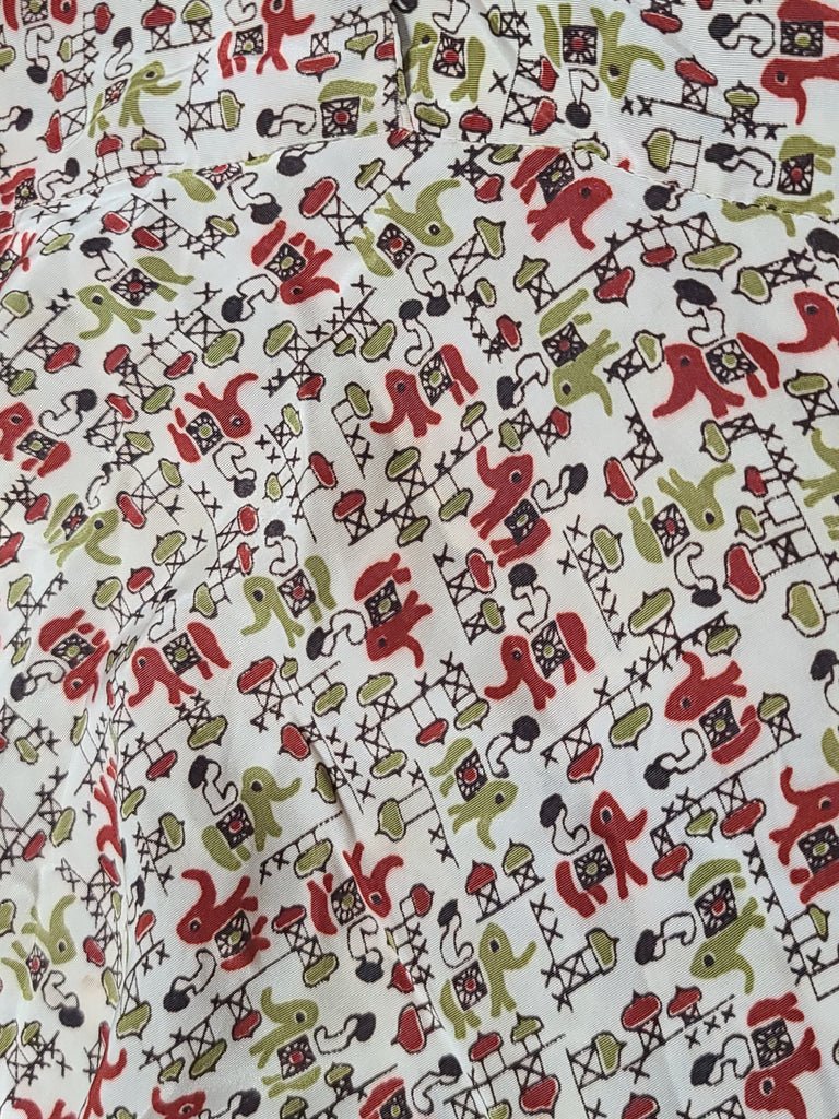 Elephant Novelty Print Dress(B-44.5' W-38' H-49') — image 25