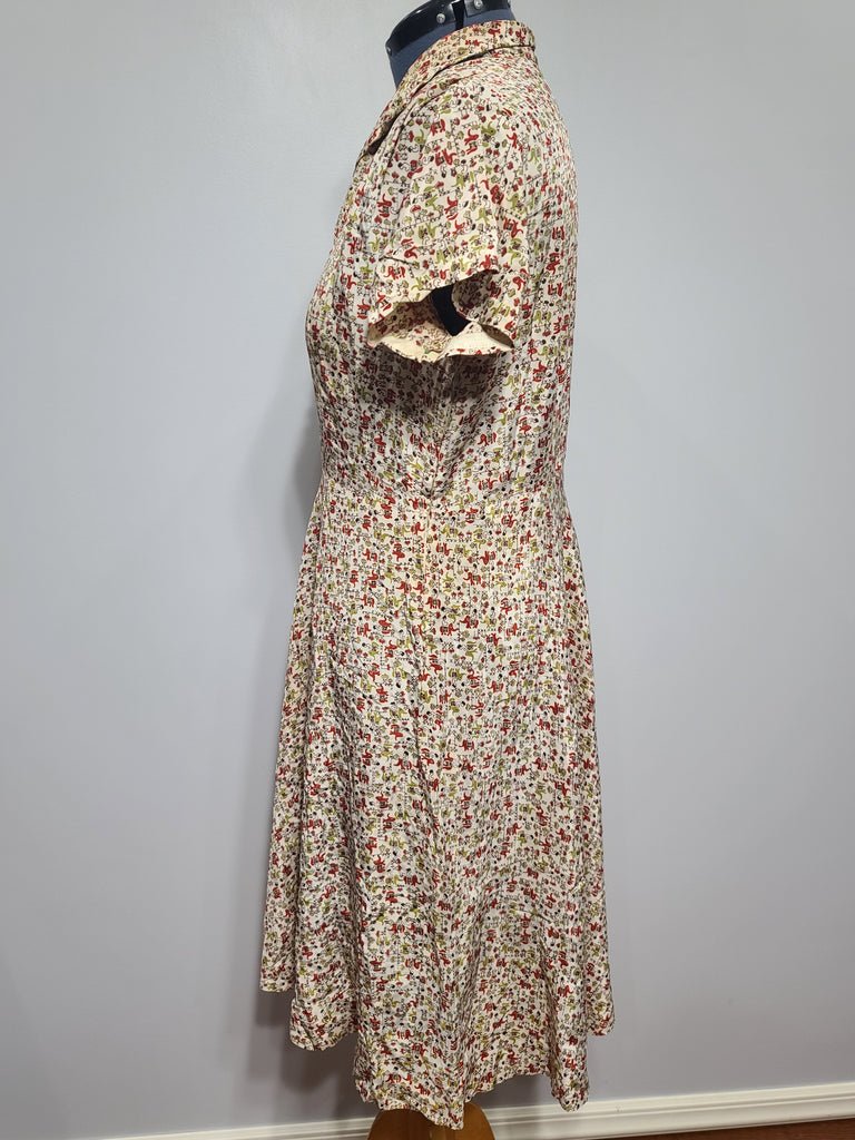 Elephant Novelty Print Dress(B-44.5' W-38' H-49') — image 4