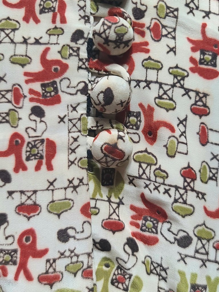 Elephant Novelty Print Dress(B-44.5' W-38' H-49') — image 9