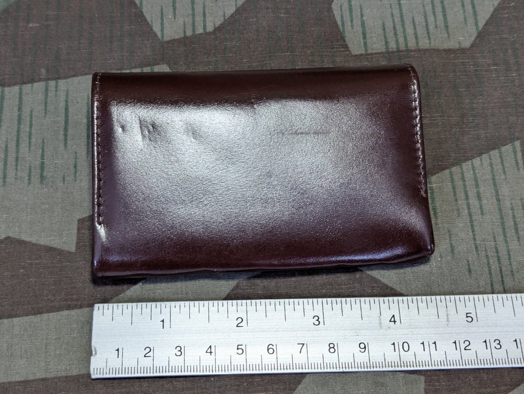 NOS German Dark Brown Wallet with Coin Purse — image 2