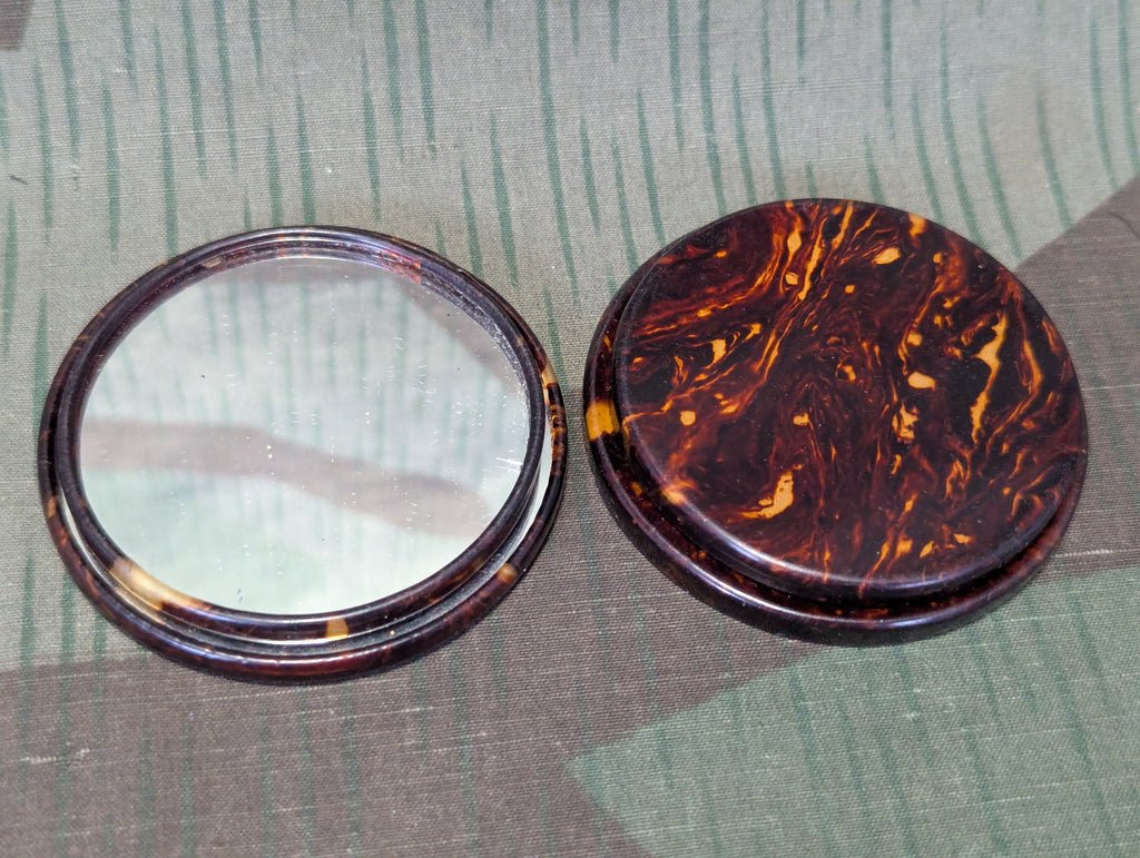Original Celluloid Tortoise Shell Pocket Mirrors — image 5